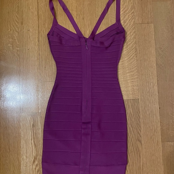 Herve Ledger Bodycon dress XXS - Picture 3 of 4